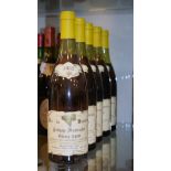Wines & Spirits - Five bottles of Vins de Bourgogne Champ-Canet 1982 Puligny-Montrachet (5)