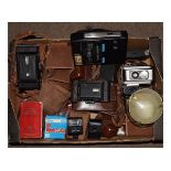 Large collection of various folding and other cameras etc Condition: