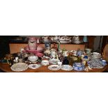 Large quantity of various decorative ceramics and glassware Condition: