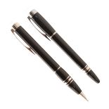 Montblanc ball point pen and propelling pencil Condition: