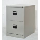 Metal two drawer filing cabinet Condition: