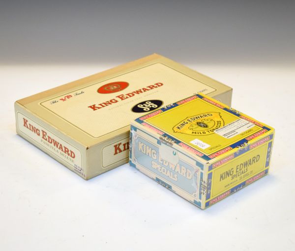 Cigars - Sealed box of 50 King Edward Specials together with a box of 50 King Edward Panetela Deluxe