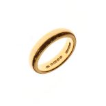 22ct gold wedding band, size N, 9.3g approx Condition: