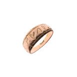 9ct gold 'Mizpah' ring, size N Condition: