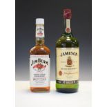 Wines & Spirits - 1 litre bottle Black Bush Irish whisky, 1 litre bottle of Jameson Irish whisky