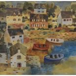 Signed limited edition print - Breton Houses, No.842/850, signed Taylor in pencil, also titled and