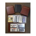 Stamps - Collection of Royal Mail presentation packs and mint stamps in five albums and loose