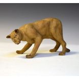 Coalport figure of a panther Condition: