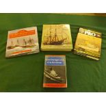 Five books of Liner interest including "The First Atlantic Liners" by Greenhill, "Saltwater Palaces"