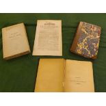 Three volumes of books of shipping interest including "Records of Bristol's Ships 1800-1838" by