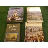 Four volumes of Maritime and Shipping interest including "Art and The Seafarer" by Hanson, "The