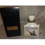 ALLY MCOIST GOODBYE RANGERS POINTERS CERAMIC DECANTER LIMITED EDITION 34/750 70CL40%VOL EST[£30-£