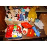 BOX LOT OF CHILDRENS TOYS [£5- £10]