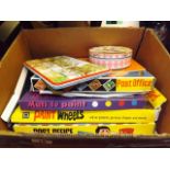 BOX LOT OF VINTAGE GAMES PAINT SET ETC EST [£5-£10]