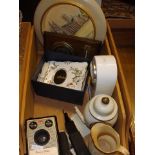 MIXED LOT BOX BROWNIE CAMERA& CHINA ITEMS EST [£5- £10]