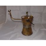 BRASS HAND HELD CARBIDE LAMP EST [£12- £25]