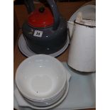 ENAMEL KITCHEN KETTLE & OTHERS EST [£10- 320]