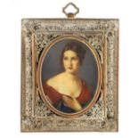 French School 19th century 12,5x11 cm.