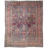 A Kirman carpet Iran, late 19th century 293x247 cm.