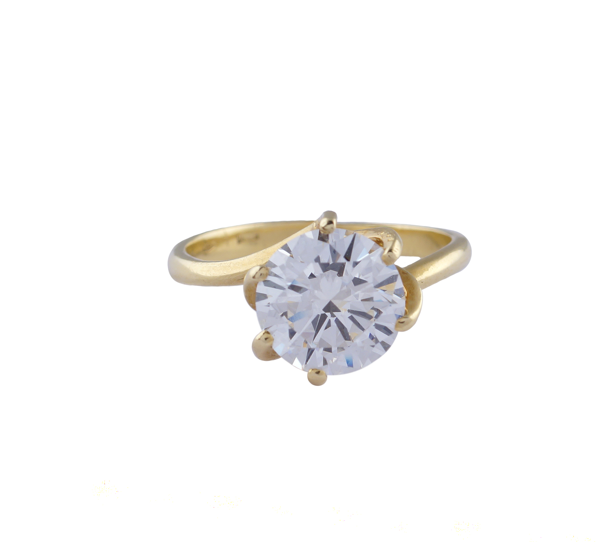 An 18kt gold ring and diamond signed Damiani peso 5,4 gr. - Image 3 of 5