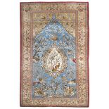 A persian carpet Iran, antique manufacture 242x157 cm.