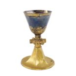 An antique Eucharistic chalice Italy, 15th century h. 19 cm.