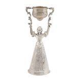 An 800 silver cup Germany, 19th-20th century h. 19,5 cm.