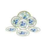 An Hermes Limoges porcelain set France, 20th century d. 31 - 21,5 cm.