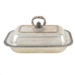 A silver tureen Italy, 20th century peso 1000 gr.