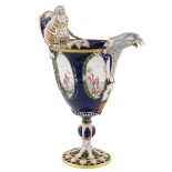 A gilt metal and polychromatic enamel spout Wien, 1870 h. 30