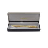 Parker, an 18kt gold ballpoint pen vintage l. 12,5 cm.