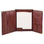 Must de Cartier, a document holder and block notes 32x24 cm.