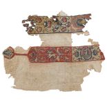 Coptic textile fragment Egypt, Byzantine period 4th -early 7th century 31x37,5 cm.