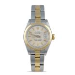 Rolex Lady Datejust, gold and steel watch ref. 69163 year 1988