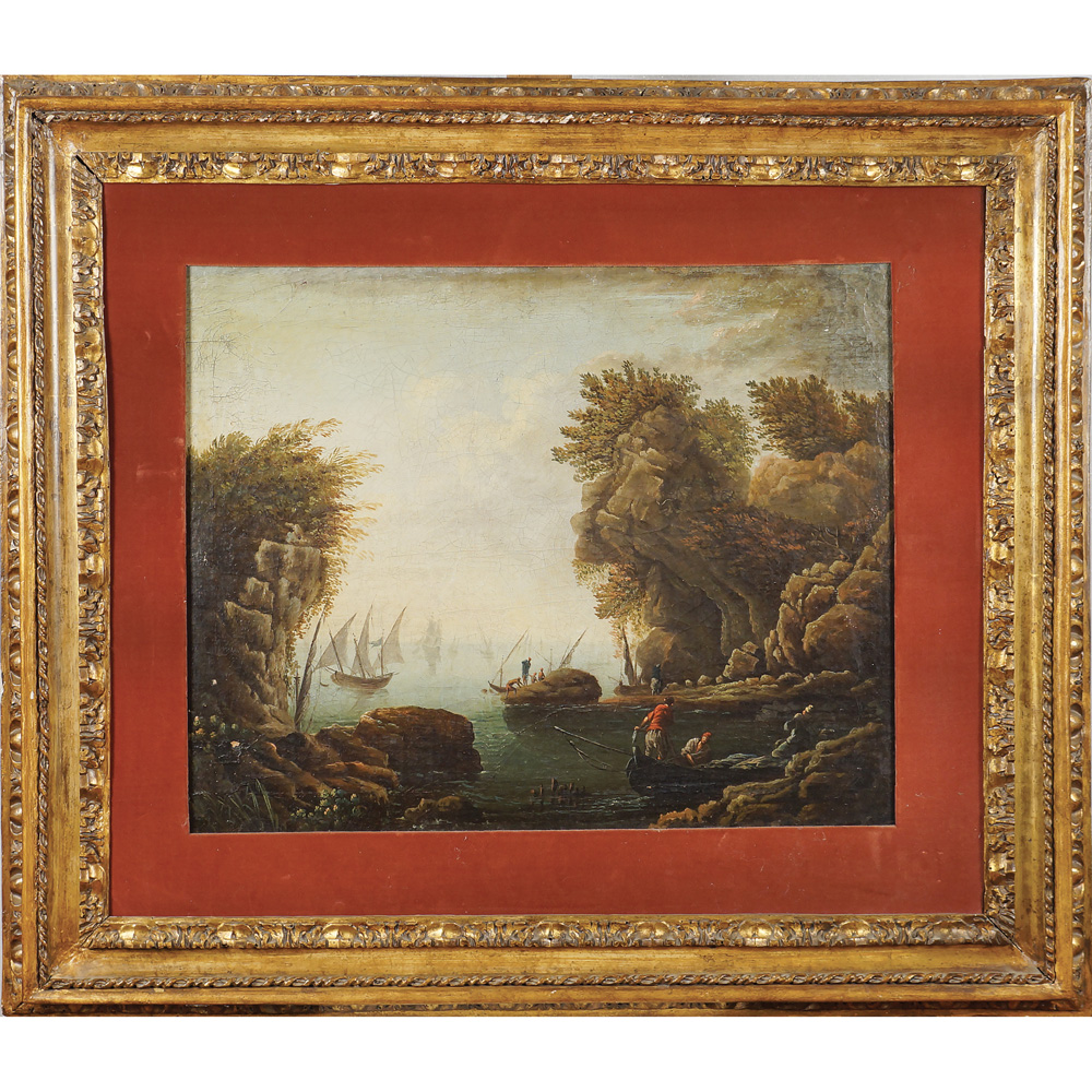 Flemish painter end 18th century 48x61 cm.