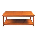 A mahogany living room table 20th century 46x123x94 cm.