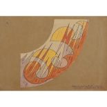 Leopaldo Rota per Giacomo Balla 1920 10x28 cm.