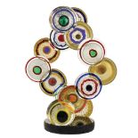 A Murano glass sculpture 20th century 50x40x22 cm.