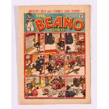 Beano 133 (1941). Propaganda war issue. Hitler sends Lord Snooty a letter 'Dear Pig Dog Snooty, Send