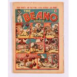 Beano 131 (1941). Propaganda war issue. Wild Boy bombs a Nazi warship. General wear, light tan pages