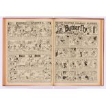 Butterfly (Jan-Jun 1927) 508-533. Half-year in bound volume. Starring Smiler and Smudge and Willie