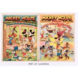 Mickey Mouse Weekly comics (1941) 257-299 with No. 300 (1942). Some issues were printed