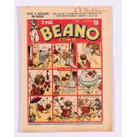 Beano 160 (1941). Propaganda war issue. Wild Boy of the Woods destroys Secret Nazi munitions