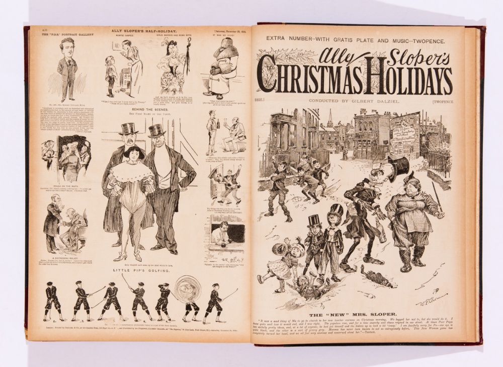 Ally Sloper's Half-Holiday (1895) 558-609 including Ally Sloper's Christmas Holiday comics edition