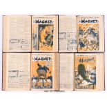 Magnet comics (1933-40) 1299-1683 last issue. In 15 bound volumes. FREE DELIVERY MAINLAND UK