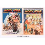 Mickey Mouse Weekly (1940) 205-256. Near complete year missing issues 245 and 253. Including some