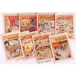 Wizard (1938-49+). 1938-39: 18 issues incl Xmas 1938. 1945-46: 29 issues. 1947: 1121-1157 near