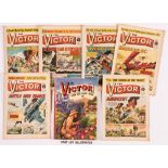 Victor (1966-68) 254-363. Near complete run missing No 287. With Victor Book For Boys 1966. No 282