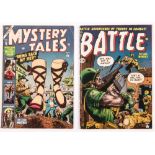 Mystery Tales 16 (1953). With Battle 14 (1952) [vg-] (2). No Reserve