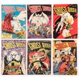 Ghost Rider low grade collection (1950-53) 2, 4-7, 13. No 4 photocopy cover [pr], No 6 [vg], balance